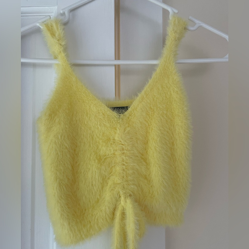 Wild Fable Fuzzy Cinched Tank Top